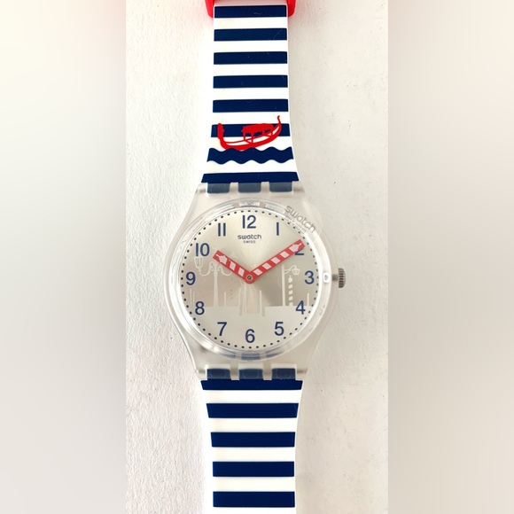 NWT Swatch's 2016 Acquagranda watch, celebrating Never